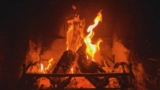 Relaxing Christmas music fireplace 🔥 Christmas fireplace background for deep sleep