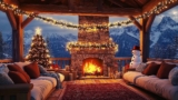 Cozy Hearth from Fall to Winter | Pure Fall Magnificence with Snow Drop | Cozy Cabin Ambiance