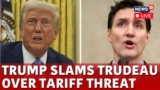 LIVE | Donald Trump Information | Trump Slams Trudeau Over Tariff Struggle | Trump Tariff Struggle | US Canada | N18G