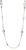 Nine West Silver womens male Tone Long Strand Necklace, 42″