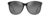 Maui Jim Women’s Isola Polarized Fashion Sunglasses, Black w/ Trans Light Grey Temp/Neutral Grey, Large