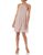 S.L. Fashions Women’s Jewel Neck Halter Dress (Petite and Regular), Cashmere, 12