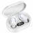 MIUMIUPOP Wireless Bluetooth Earbuds, Mini Size with LED Display? Immersive Bass Stereo Noise Cancelling Headphones, Headset for Sports, Home, Work Black (White)