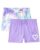 The Children’s Place Girls Pull on Fashion Shorts, Lacrosse Violet Neon 2-Pack, Large (10/12)