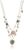 Betsey Johnson Woven Heart Layered Necklace