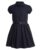 Nautica girls School Uniform Short Sleeve Shirtdress Dress, Navy Blue, 16-18 Plus