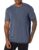 Lucky Brand mens Venice Burnout Notch Neck Tee T Shirt, American Navy, X-Large US