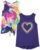 The Children’s Place 2 Pack Girls Sleeveless Fashion Tank Top, Solar Storm 2-Pack, Medium (7/8)