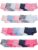 Fruit of the Loom Girls’ Cotton Boyshort Underwear, 20 Pack-Fashion Assorted, 10