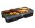 Hamilton Beach 3-in-1 Electric Indoor Grill + Griddle, 8-Serving, Reversible Nonstick Plates, 2 Cooking Zones with Adjustable Temperature (38546), Black