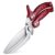 DRAGON RIOT Heavy Duty Poultry Shears – A Must Have Kitchen Shears for Chicken and Meat Cutting – Dishwasher Safe and Stainless Food Kitchen Scissors for Thanksgiving(Burgundy)