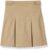 Amazon Essentials Girls’ Uniform Skort, Khaki Tan, Small