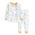 Burt’s Bees Baby baby girls Pajamas, Tee Pant 2-piece Pj Set, 100% Organic Cotton and Toddler Pajama Bottoms, Rabbit Habit, 12 Months US