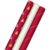 Hallmark Minimalist Christmas Paper with Cutlines on Reverse (3 Rolls: 120 sq ft TTL) Gift Wrap, Tri-Pack, Ultra Simple