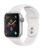 Apple Watch Series 4 (GPS, 40MM) – Silver Aluminum Case with White Sport Band (Renewed)