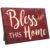 Dawpet Bless This Home Rustic Decor Red Wood Sign | Farm House Decorations Wall or Easel | Religious Gifts for Women | 9.5 Inches