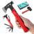 RoverTac Camping Hatchet Multitool Axe Survival Gear Gifts for Men Dad Him 14-in-1 Axe Hammer Knife Saw Bottle Opener Fire Starter Whistle Perfect for Camping Survival Hiking Fishing