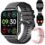 Smart Watch (Call Receive/Dial), Upgraded 1.81″ Screen Android Smart Watch for Android Phones iPhone with Fitness Tracker, Heart Rate,Sleep,Blood Oxygen, Waterproof Smartwatch for Men Women