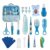 Baby Healthcare and Grooming Kit, 26 in 1 Baby Electric Nail Trimmer Set Newborn Nursery Health Care Set for Newborn Infant Toddlers Baby Boys Girls Kids Haircut Tools (Blue 26 in 1)