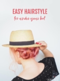 Straightforward hat coiffure tutorial – Hair Romance