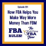 Podcast Episode 291 – How FBA Helps You Make Manner Extra Cash Than FBM
