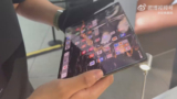 This is a real-world look at the world’s first triple-screen foldable