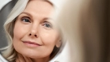 cease make-up settling into positive traces and wrinkles