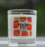 Smoke & Matches Peach Fizz Candle Overview