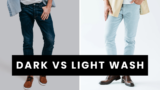 Light vs. Dark Wash Denim Jeans and How to Style Each