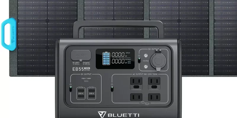 The Bluetti EB55 & PV120 Package: Transportable Energy Redefined