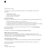 Apple sends an e mail to podcast supplier with the brand new options of iOS 11