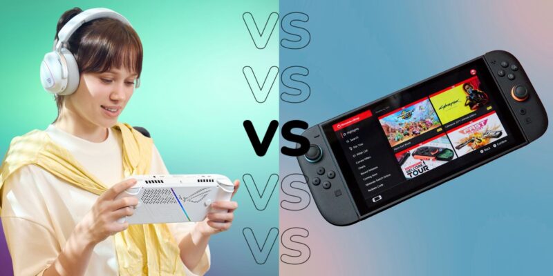 Asus ROG Xbox Ally vs Nintendo Change 2: The massive variations